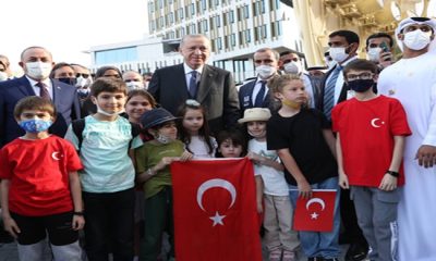 Cumhurbaşkanı Erdoğan, Dubai Expo 2020 Türkiye Ulusal Günü etkinliklerine katıldı
