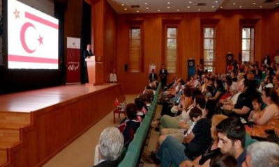Cumhurbaşkanı Ersin Tatar, Anadolu Üniversitesi’nin Lefkoşa yerleşkesinde gerçekleşen 2021-2022 öğretim yılı mezuniyet törenine katıldı.