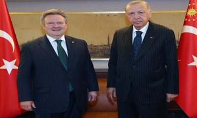 Cumhurbaşkanı Erdoğan, Viyana Eyalet ve Belediye Başkanı Ludwig’i kabul etti