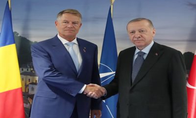 Cumhurbaşkanı Erdoğan, Romanya Cumhurbaşkanı Iohannis ile görüştü