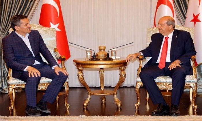 Cumhurbaşkanı Ersin Tatar, Türkiye Cumhuriyeti Badminton Federasyonu başkanı ve beraberindeki heyeti kabul etti