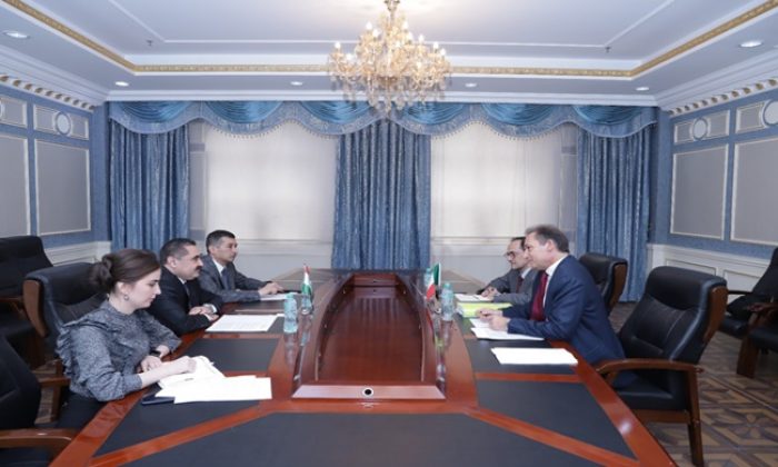 Meeting of the Deputy Minister of Foreign Affairs with the Coordinator for Central Asia, Plenipotentiary Minister of Italy