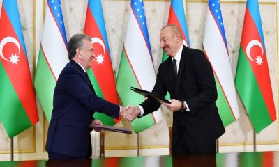 Azerbaycan-Özbekistan belgeleri imzalandı