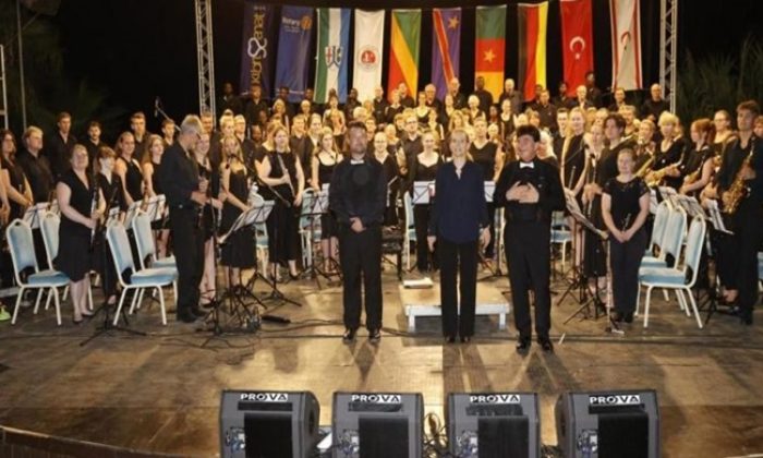 Cumhurbaşkanı Ersin Tatar, Winds of Rotary konserinde konuştu