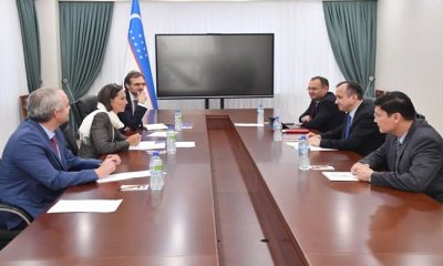 Özbekistan Dışişleri Bakanlığı AB Büyükelçisi ile toplantıya ev sahipliği yaptı
