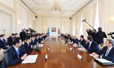 Azerbaycan-Kazakistan Devletlerarası Yüksek Konseyi’nin ilk toplantısı yapıldı