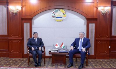 Meeting of the Minister of Foreign Affairs of Tajikistan with the Ambassador of Japan