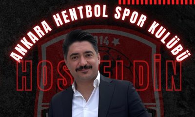 İŞ ADAMI AZİZ KIZILCA ANKARA HENTBOL SPOR KULÜBÜ YÖNETİM KURULU BAŞKANI OLDU