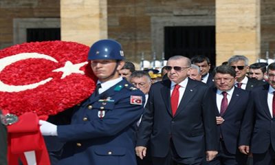 30 Ağustos Zafer Bayramı: Cumhurbaşkanı Erdoğan, Anıtkabir’de düzenlenen törene katıldı