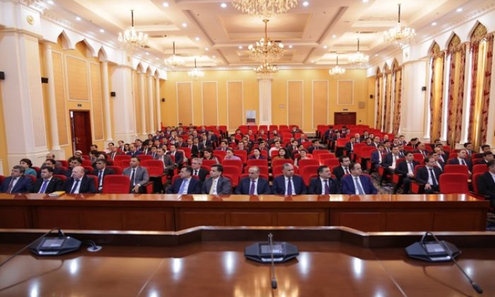 Collective viewing of the President of Tajikistan’s speech on the occasion of Knowledge Day